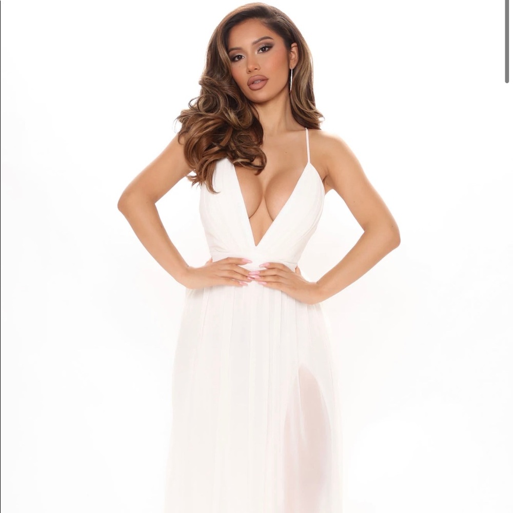 NWT White maxi dress